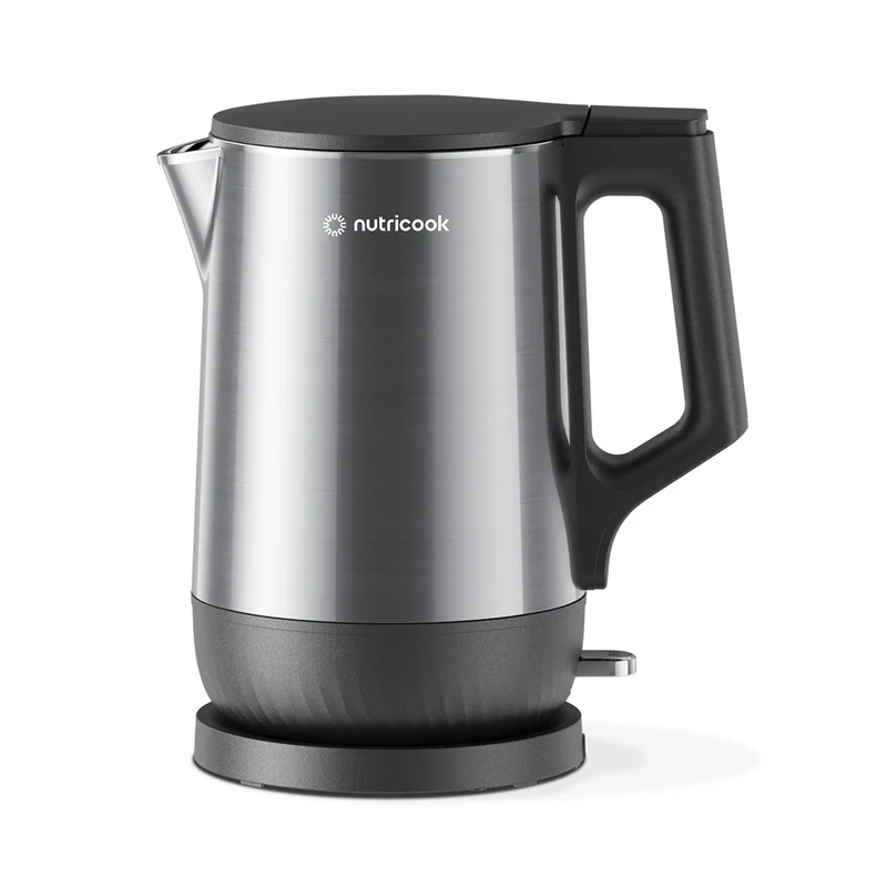 Nutricook NC-USK501 Electric Kettle | 1.7L | 1800W | U-Shape 3D Heating | SUS316 Steel | Silver