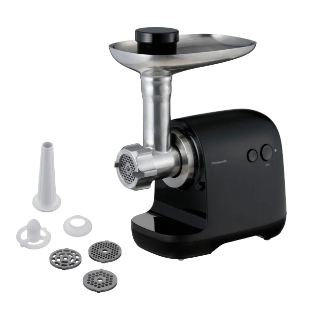 Panasonic MK-GX1710/GX1711 Meat Grinder | 1700W | 3 Cutting Plates | Kebbeh & Sausage Attachments