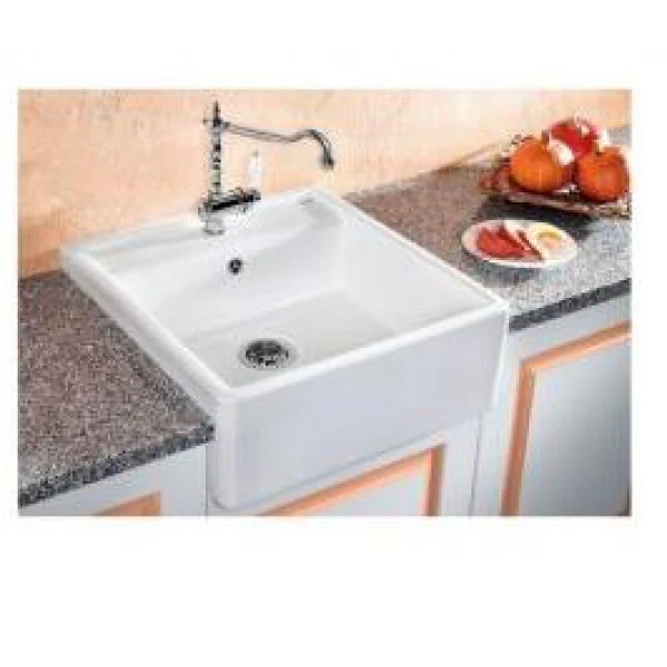 PANOR 60 Ceramic White glossy O.AF 2 holes