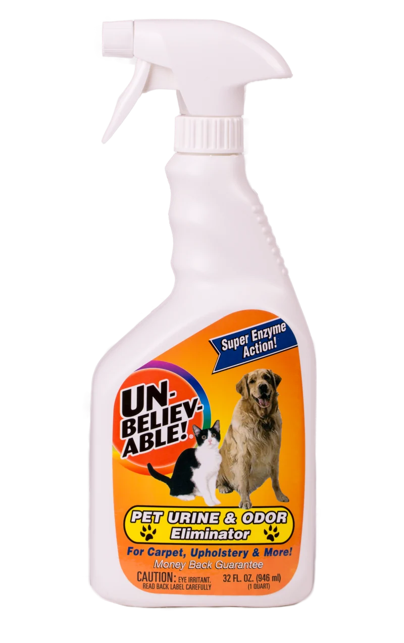 Core Unbelievable! Pet Urine & Odor Eliminator 32oz Spray Bottle #UPUO-32