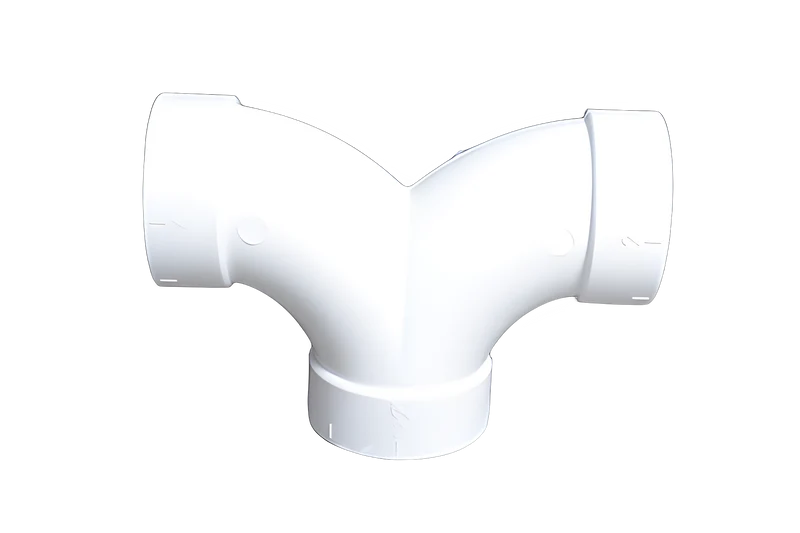 Canplas Hayden 3 Way 90° Ell Central Vac Fitting #765515W