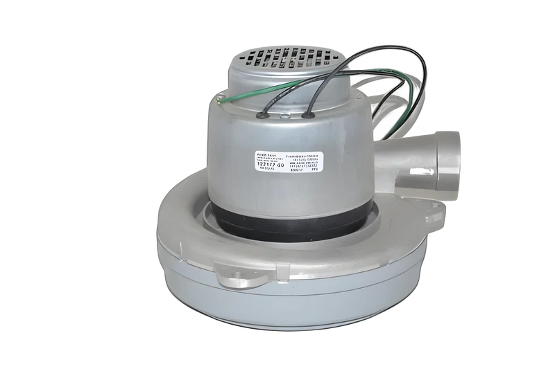 Ametek Lamb 240V 2-Stage 8.4" Bypass Tangential Vacuum Motor #122177-00