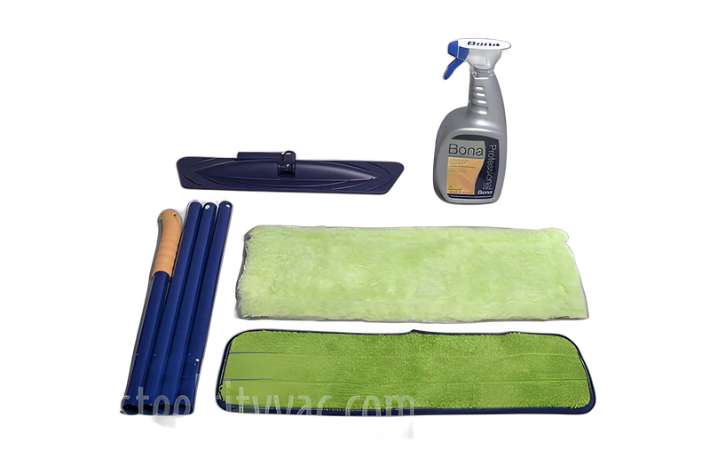 Bona Hardwood Professional Mop Kit 15'' W/Clean Pad & Dust Pad & 32oz Spray #WM710013398