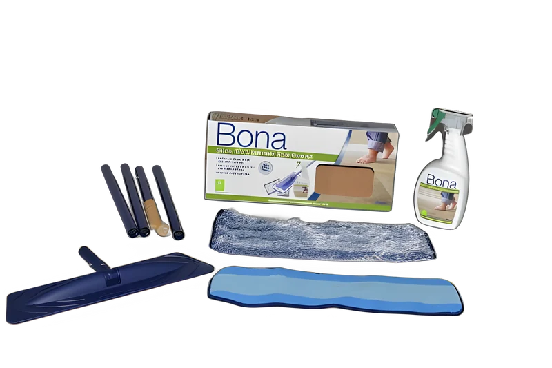 Bona Hard Surface Floor Care System W/Tele Handle 32oz Tile Spray & 18'' Pad #WM710013501