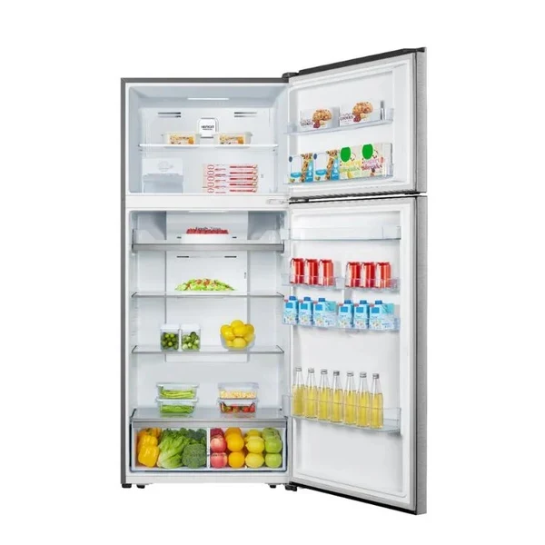 Hisense Top Mount Refrigerator 504L No Frost A+ Stainless Steel