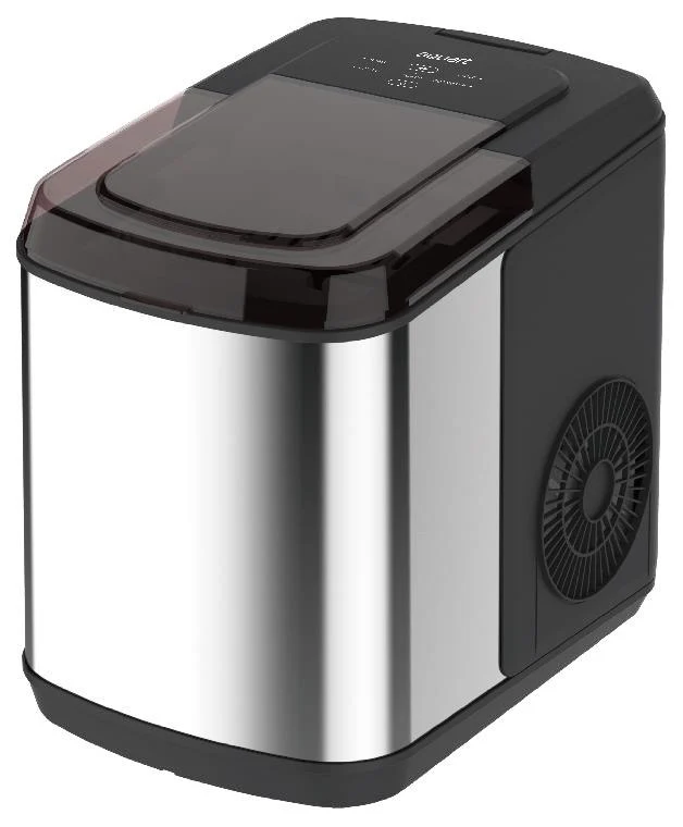 Conti Portable Ice Maker IM 1002 SB – 12kg/Day, 1.5L Tank, Self-Cleaning, Stainless Steel