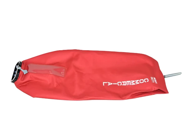 Sanitaire Outer Bag Assembly Red or Black, Zip Tietex San Cam Lock, Shakeout or Use with F