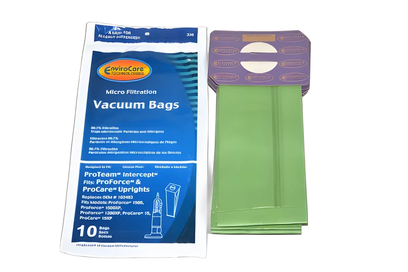 Proteam Paper Bags 1200, 1500 Series Upright 10pk, Replaces 103483 #336