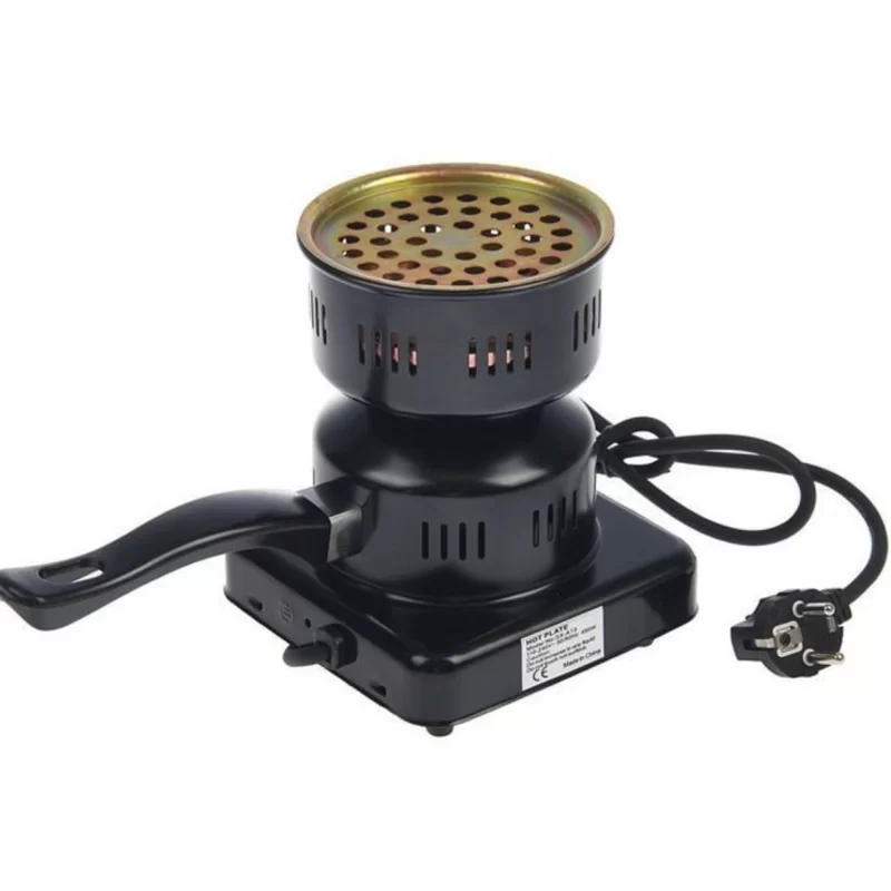 SUKANY 1000 Watts Charcoal Camping Electric Stove Coal Burner 220V - Black