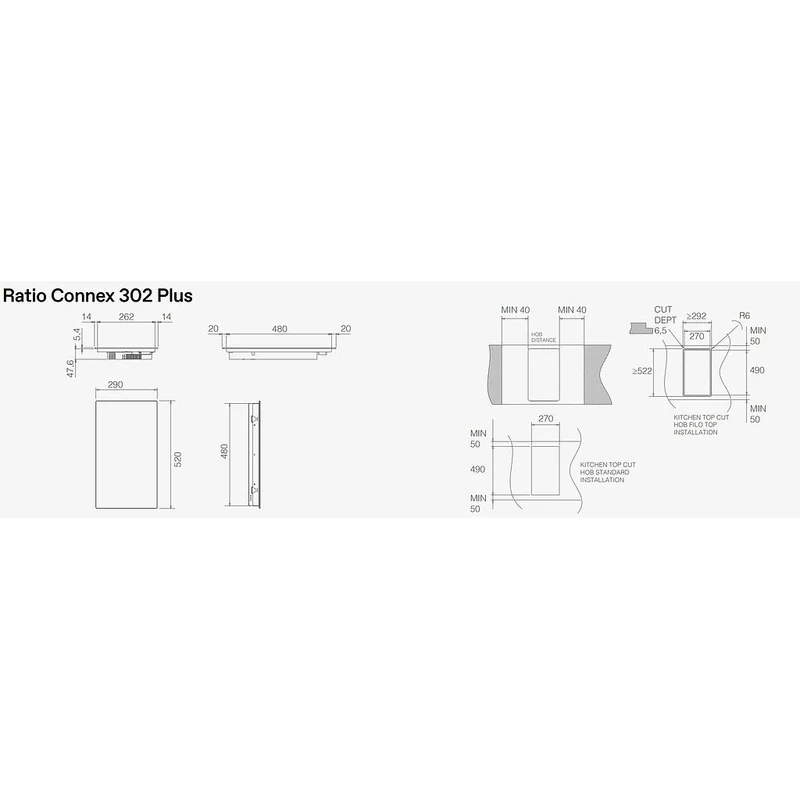 RATIO CONNEX 302 PLUS BL