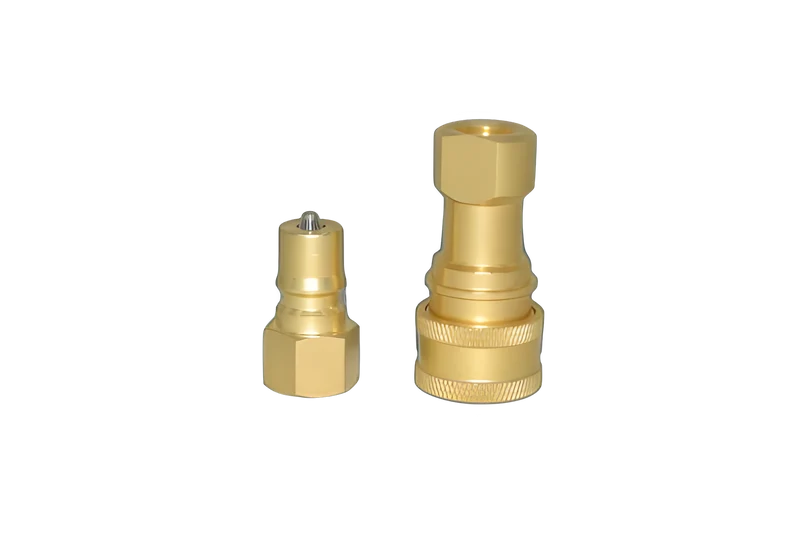 Quick Connect 1/4 Brass Coupler Set Commercial Vacuum #14-1070-07