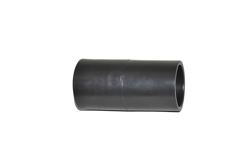 Commercial Black Crushproof Hose Cuff 1-1/4 to 1-1/2 Enlarger #12515EBK