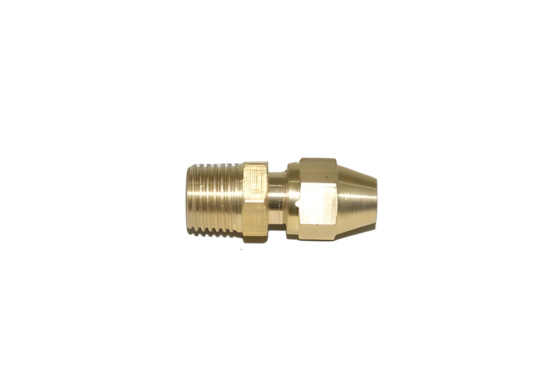Compression Fitting, Jet Wand, Brass, 1/4" x 1/4" Vacuum #14-1973-05