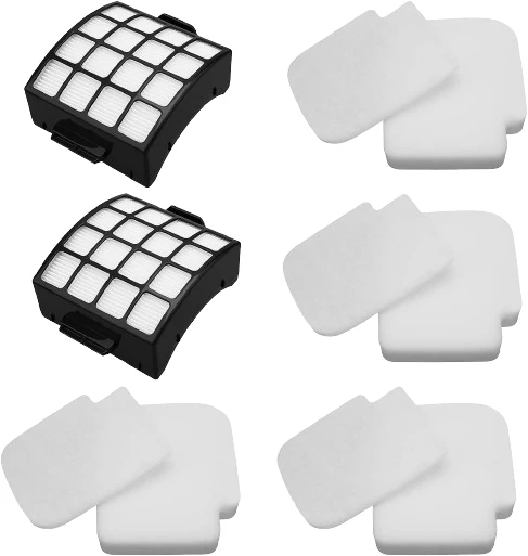 Replacement Filters for Shark Shark AZ3002 AZ3000 AZ3000W, 2 Hepa Filters, 4 Foam/Felt Sets