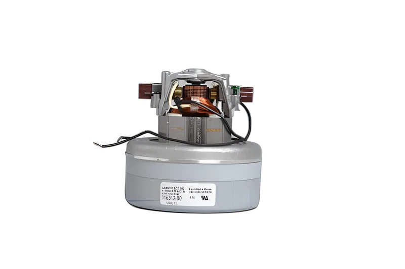 Ametek Lamb 240V 5.7'' 2-Stage Thru-Flow Vacuum Motor #116312-03