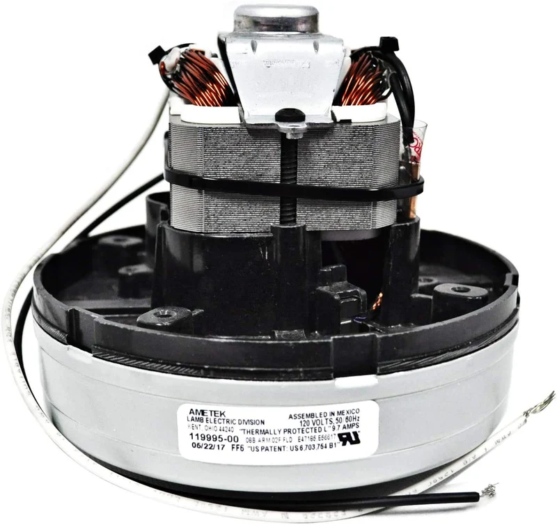 Ametek Lamb Motor 1 Fan 5.7 In BB Thru Flow C103 Canister #119995-00