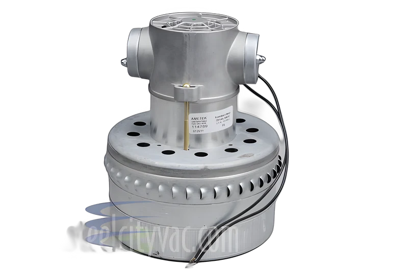 Ametek Lamb 7.5 Diam 240 Volt 3 Stage Vacuum Motor #114-789