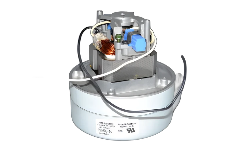 Ametek Lamb Motor W/Plastic Holders 5.7'' 2 Stage 120V Vacuum #116600-44