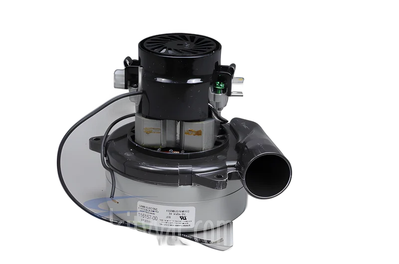 Ametek Lamb 24 Volt 2 Stage Bypass Vacuum Motor #116157-00