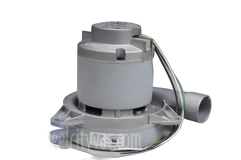 Ametek 240V Motor Assembly 2 Stage B/P 7.2 Diam W/Horn #117572-12