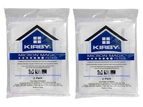 Kirby Universal F Upright Allergen Paper Bags 4 Pack #205811A