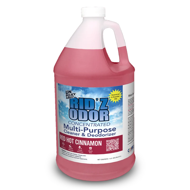 Core Unbelieveable Rid'z Odor Concentrate Cleaner Red Hot Cinnamon 128 oz #UKO-641