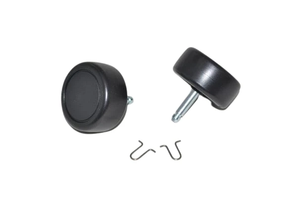 Wessel Werk EBK340 Vacuum Power Nozzle Rear Wheel With Axle #10.9011-308