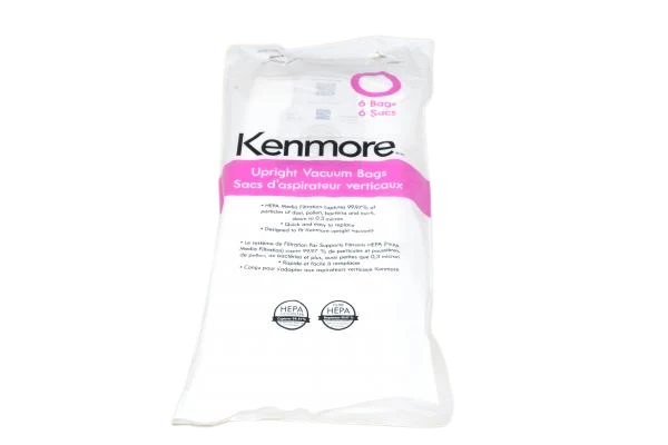 Kenmore Intuition Upright Hepa Paper Bags 6/pk #63296