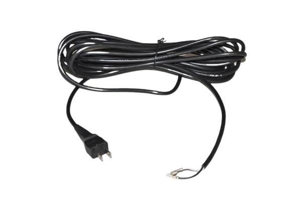 Fit All 18ft, 2 Wire Terminal Black Cord Reel Wire #32-5467-07
