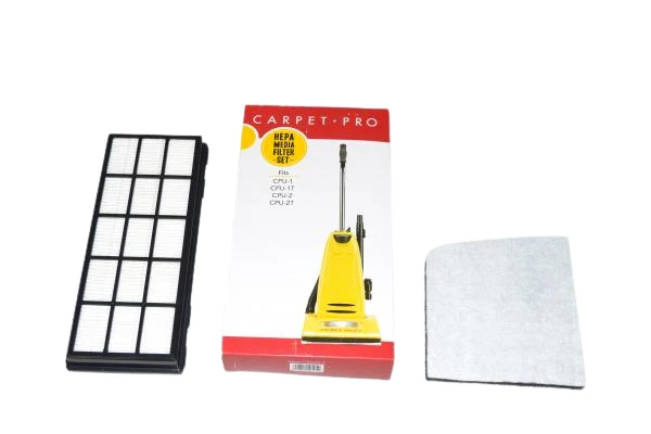 Carpet Pro Filter Set Cpu1 Cpu2 Hepa & Secondary #CPU12-F