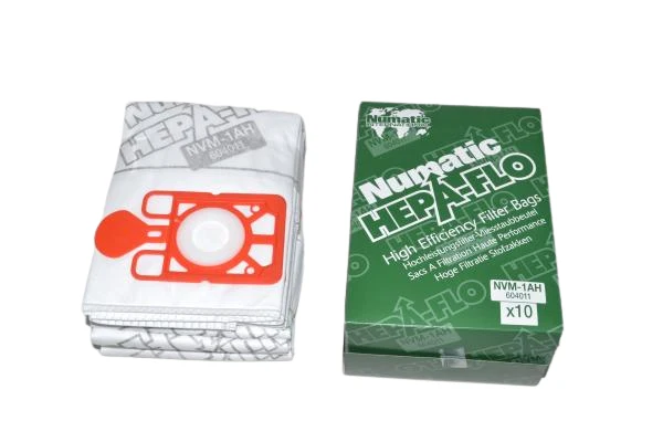 Numatic RSV, RBV & Latitude 130 HEPA-FLO High Efficiency Dust Bags #604011