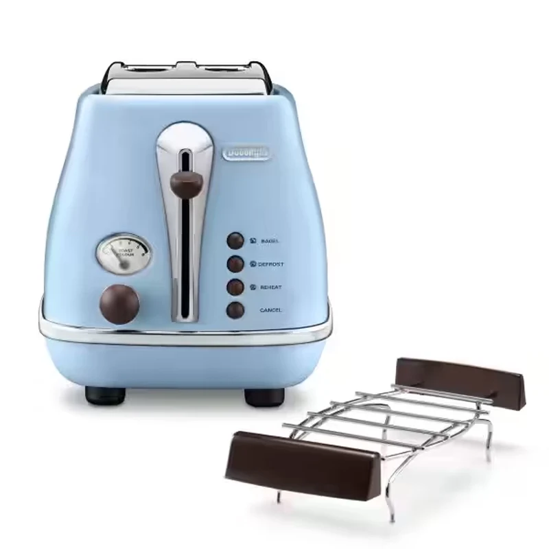 DeLonghi Vintage Light Blue Toaster 2-Slice 900W