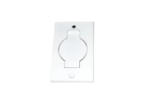 Beam Central Vacuum Flush White Mount Inlet #015712