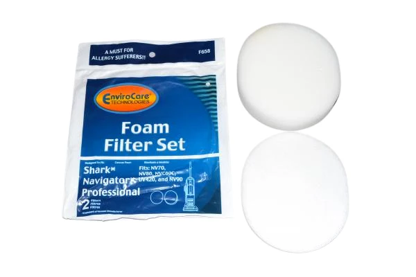 Shark Foam & Felt Filter set 2/pk, Replaces XFF80 #F658