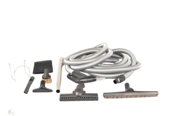 Fit All Vacuum 35Ft Hose Kit, Tele Wand, 14'' Floor Tool, Crevice & Upholstery Tool