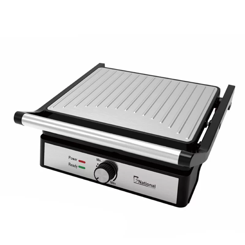 B NATIONAL Large German stainless steel electric grill