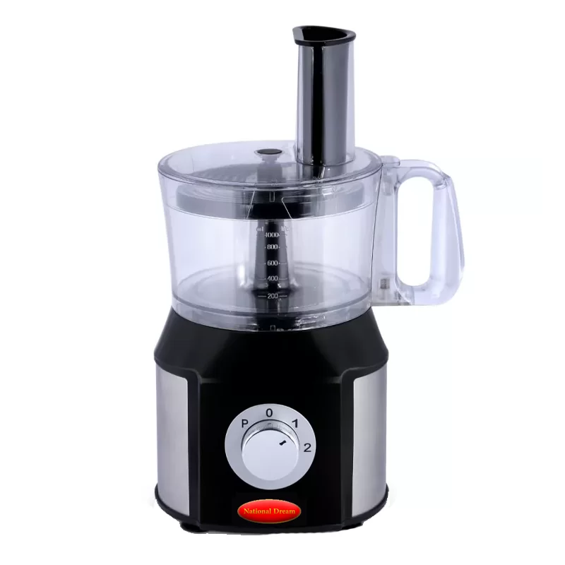 National Dream 500W Professional Electric Blender 7 in 1 - Black