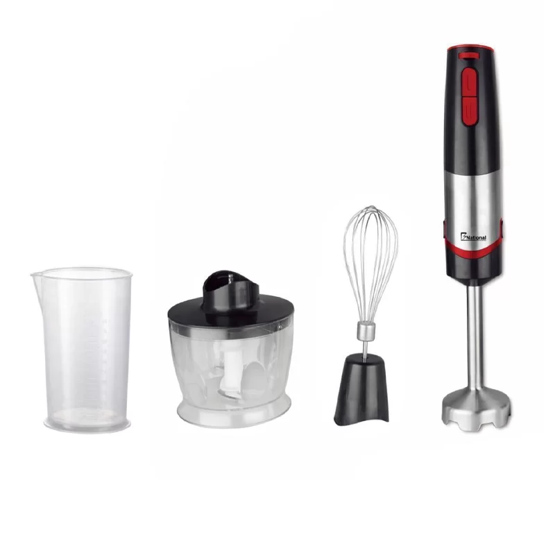 B NATIONAL Electric hand blender with a power of 1000W 4 in 1