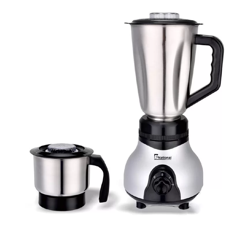 B NATIONAL Electric blender with grinder 2 in 1 made of stainless steel