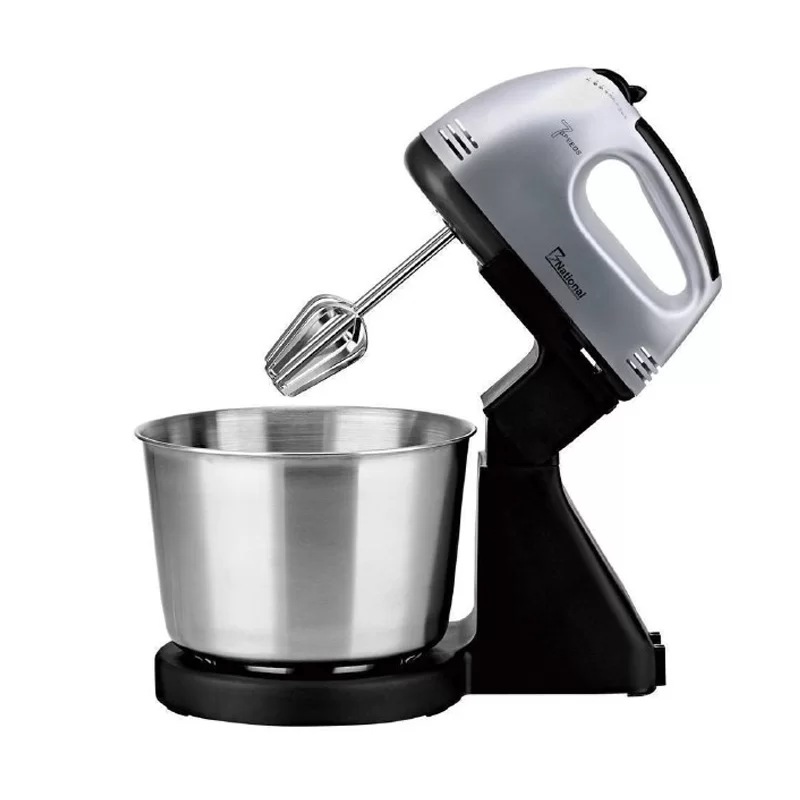 B NATIONAL 7 speed mini mixer with stainless steel bowl