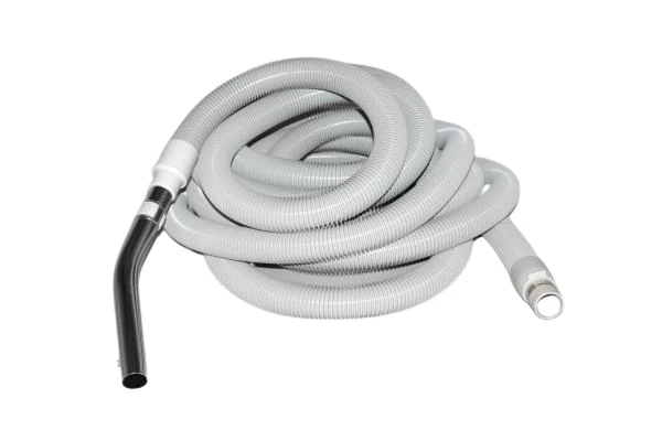 Fit All Central Vacuum 1 3/8 X 30Ft, Grey Non Electric Hose W/Metal Tool End #RF130138030BAIR