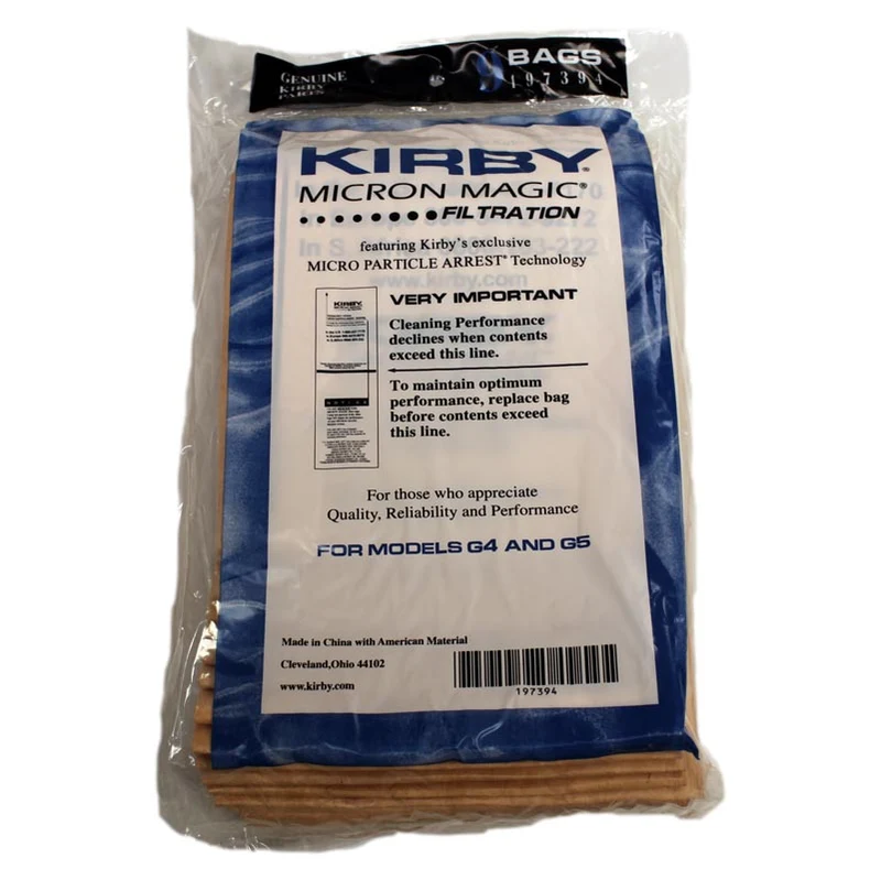 Kirby G2001 Vacuum Bags - Genuine - 9 Bags