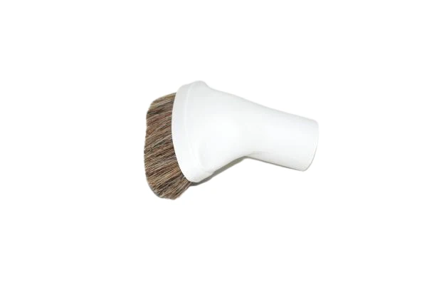 Fit All Residential Vacuum 1 1/4 Horse Hair Light Grey Dust Brush # 37270