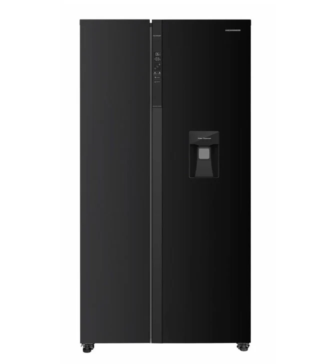 Šaldytuvas dvigubomis durimis No Frost HSBS-HM529NFBKWDE++ HEINNER