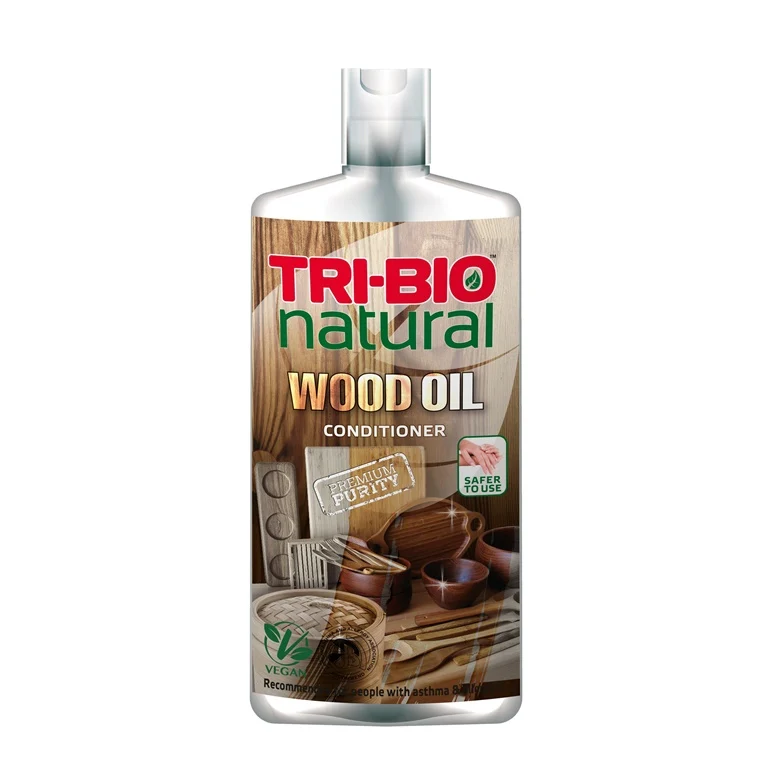 Natūralus aliejus medžio priežiūrai Tri-Bio, 0.25 l