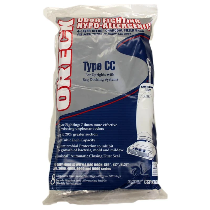 Oreck Pilot Bags - 6 Bags HEPA, Purple, AK1CC6H