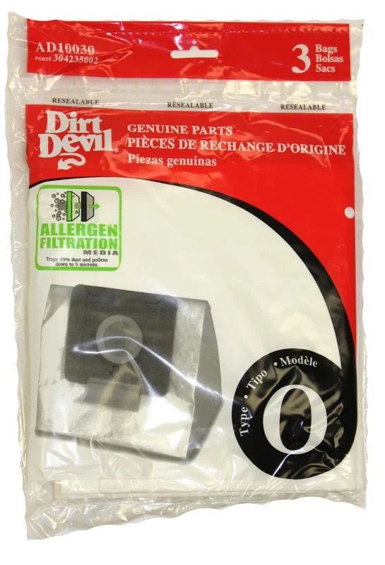 Dirt Devil Tattoo Vacuum Bags - 3 Bags
