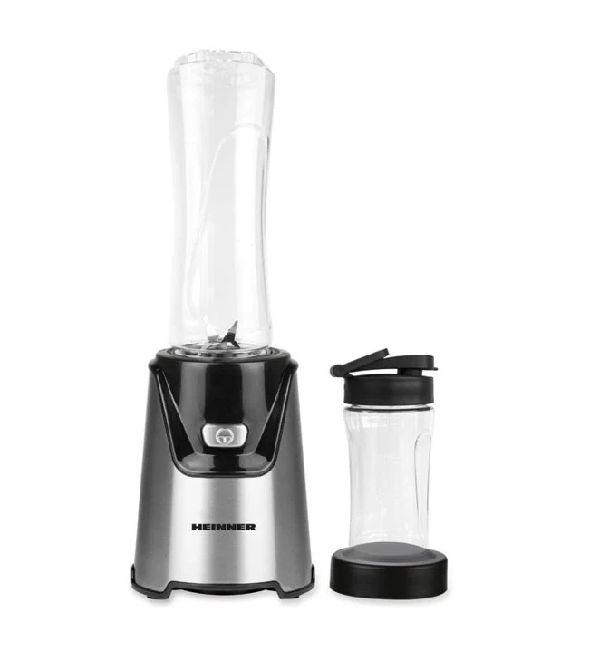 Kokteilinė, du indai, BPA-free, 400W, 0.6L HSB-T400SS HEINNER