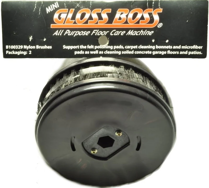 Pullman Holt Gloss Boss Nylon Brushes #B100329 - 2/Pack