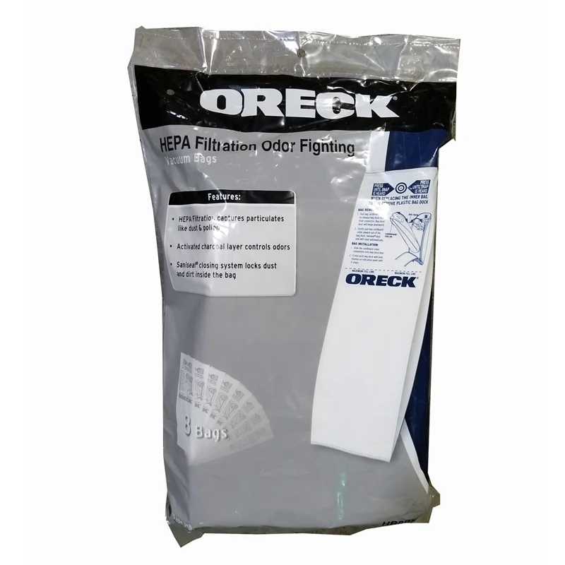 Oreck XL Edge Upright Vacuum Bags - 8 Bags #HB8PKOH